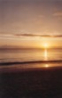 Coucher se soleil sur la plage des salines-2